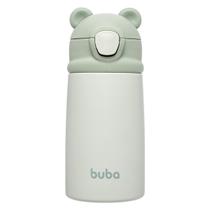 Copo Térmico Buba Parede Dupla c/ Canudo Ursinho Verde 320ml Copo Térmico Buba Parede Dupla c/ Canudo Ursinho Verde 320ml
