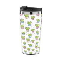 Copo Térmico Cactos Verde Fofos