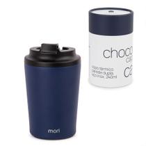 Copo Térmico Café Chá 240ml Parede Dupla Inox Tampa Vedação