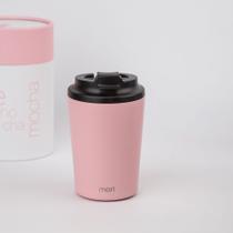 Copo Térmico Café Chá 240ml Parede Dupla Inox Tampa Vedação Copo Térmico Café Chá 240ml Parede Dupla Inox Tampa Vedação