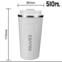 Copo Térmico Café Chá Antivazamento Vacuum 500 Ml coffee mugs Copo Térmico Café Chá Antivazamento Vacuum 500 Ml coffee mugs