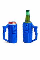 Copo Térmico Caneca Porta Garrafa e Lata com Abridor Long Neck e Lata Slim