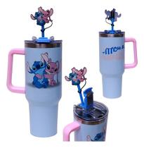 Copo Térmico Canudo Copão 1,15l Angel Stitch Alça Tumbler