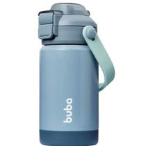 Copo Térmico Canudo E Bico 360ml Buba Azul