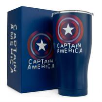 Copo Térmico Capitão América Marvel 900ml Vingadores Inoxidável