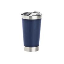 Copo Térmico Cerveja Chopp Inox Com Tampa Abridor 480ml Xtuned