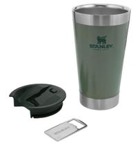 Copo Térmico Cerveja Green com Tampa 473ml Stanley - 38438