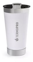 Copo Térmico Chopp 500ml Branco C/ Tampa E Abridor Termopro Copo Térmico Chopp 500ml Branco C/ Tampa E Abridor Termopro
