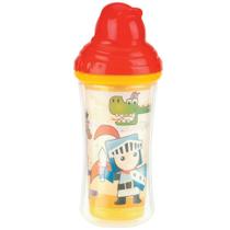 Copo Térmico Click It Com Canudo 270ml +12m Soldado Nuby