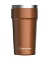 Copo Térmico Cobre 500ml Pub - Termolar (Cód.1231)