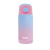 Copo Térmico com Canudo Degrade Rosa - Buba Copo Térmico com Canudo Degrade Rosa - Buba