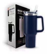 Copo Termico Com Canudo Tampa Alça 1200ml Copo Termico Com Canudo Tampa Alça 1200ml