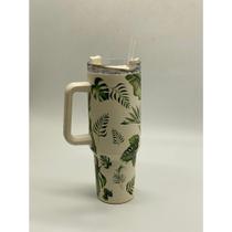 Copo Térmico Com Estampas de Pássaros - Aço Inox com Tampa Emborrachada 1200ml MS-930 Copo Térmico Com Estampas de Pássaros - Aço Inox com Tampa Emborrachada 1200ml MS-930