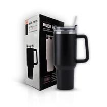 Copo Térmico Com Isolamento De Aço Inoxidável 1200ml De Grande Capacidade