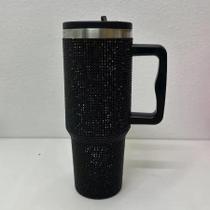 Copo Termico com Strass Brilho 1200ml Copo Termico com Strass Brilho 1200ml