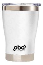 Copo Térmico Com Tampa 473ml branco - Oba Térmic