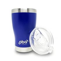 Copo Térmico com Tampa 473ml Cor:Azul Simples (não brilha no escuro) Copo Térmico com Tampa 473ml Cor:Azul Simples (não brilha no escuro)