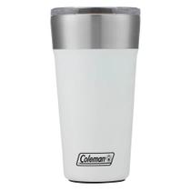 Copo Térmico com Tampa 600ml Branco Coleman Copo Térmico com Tampa 600ml Branco Coleman