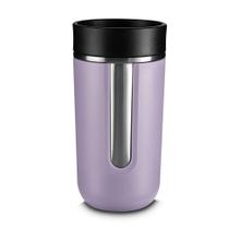 Copo Térmico com Tampa Aço Inox Parede Dupla 400ml Lilás Copo Térmico com Tampa Aço Inox Parede Dupla 400ml Lilás