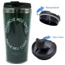 Copo Térmico Com Tampa Anti-Vazamento Cerveja Chopp 450 ML