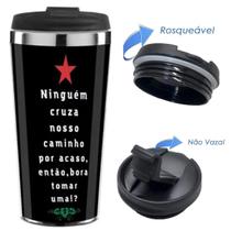 Copo Térmico Com Tampa Anti-Vazamento Cerveja Chopp 450 ML