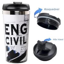 Copo Térmico Com Tampa Anti-Vazamento Cerveja Chopp 450 ML