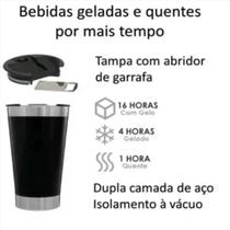 Copo Térmico com Tampa e Abridor 500ml
