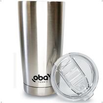 Copo Térmico com Tampa e Abridor 591ml Aço Inox 18/8 não pega cheiro e gosto