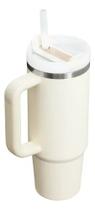 Copo Térmico Com Tampa E Canudo 1.200ml Inox Alça