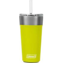 Copo Termico com Tampa e Canudo Coleman 600ML - Verde