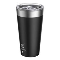 Copo Térmico com Tampa Hermética Electrolux 560ml Preto Copo Térmico com Tampa Hermética Electrolux 560ml Preto