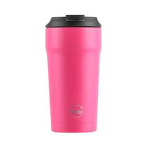 Copo Térmico com Tampa Parede Dupla Inox Isolamento Vácuo Bebida Quente Fria Pink - MG018-P Mokha Copo Térmico com Tampa Parede Dupla Inox Isolamento Vácuo Bebida Quente Fria Pink - MG018-P Mokha