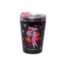 Copo Térmico com Tampa Viagem 300ml Z Personagens Batman Toy Story Garfield Monstros SA Disney Pixar