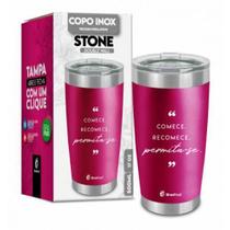 Copo Térmico Comece Recomece 500Ml- Stone