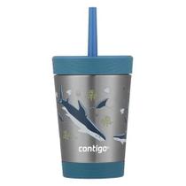 Copo Térmico Contigo Kids Tubarão 354Ml
