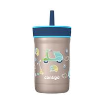 Copo Térmico Contigo Leighton com Canudo 355 ml à Prova de Vazamentos Copo Térmico Contigo Leighton com Canudo 355 ml à Prova de Vazamentos