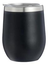 Copo Térmico Cuia Aço Inox Cor preto