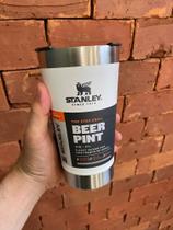 Copo térmico da Stanley C/ tampa 473 ml Branco