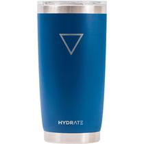 Copo Térmico de 591ml Hydrate com Tampa Azul - Ideal para Bebidas Quentes e Frias