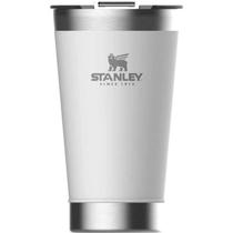 Copo Térmico De Aço Inox 473ml Branco Gelo Stainless Stell Beer Pints