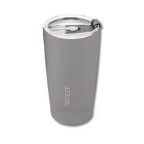 Copo Térmico De Aço Inox Cinza 600ml - Wolff