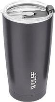 Copo Térmico de Aço Inox Parede Dupla com Tampa 600ml - Wolff Copo Térmico de Aço Inox Parede Dupla com Tampa 600ml - Wolff