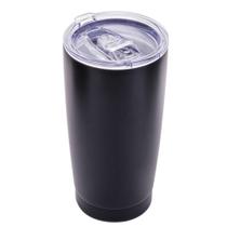 Copo Térmico de Aço Inox Parede Dupla com Tampa Preto 600ml - Wolff Copo Térmico de Aço Inox Parede Dupla com Tampa Preto 600ml - Wolff