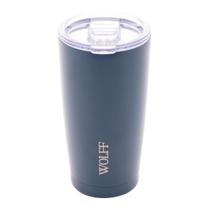 Copo Térmico De Aço Inox ul Com Tampa Parede Dupla 600Ml Copo Térmico De Aço Inox ul Com Tampa Parede Dupla 600Ml