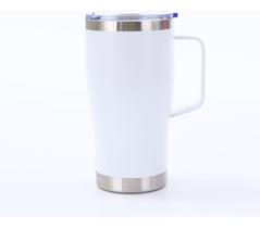 Copo Térmico De Aço Inoxidável Com Alça 600ml Cerveja Chop Copo Térmico De Aço Inoxidável Com Alça 600ml Cerveja Chop
