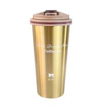 Copo térmico de aço inoxidável com tampa 500ml