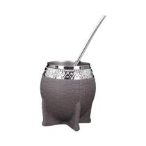 Copo Térmico De Aço Inoxidável De 180ml Com Dupla Parede Para Café, Cerveja, Chá E Yerba Mate