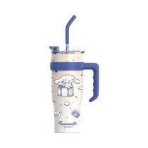 Copo Térmico De Aço Inoxidável De Parede Dupla De 1200ml Sanrio Kitty Kuromi Cinnamoroll Para Carro,