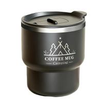 Copo Térmico De Aço Inoxidável Isolado De Dupla Camada 400ML, Caneca De Água Portátil Selada Para