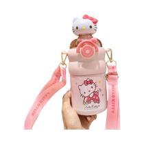 Copo Térmico De Aço Inoxidável Para Meninas Com Desenhos De Kuromi E Hello Kitty, Garrafa De Água
